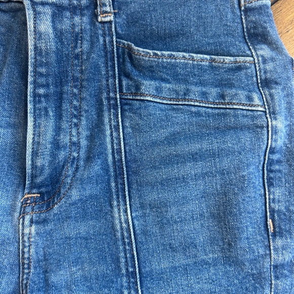 Express Front seam Straight leg jeans. High waist, mom jean. - Picture 5 of 5